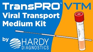 Safely Collect and Transport Viral Specimens like Covid-19, Influenza and more! VTM