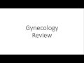 Gynecology og rapid revision for neet pg  inicet  fmge  next exam