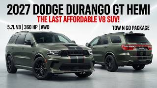 2027 Dodge Durango GT HEMI Is Back With V8 Power