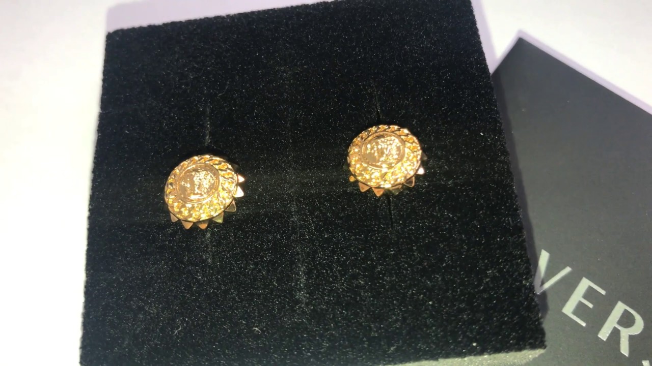 【VERSACE】ヴェルサーチ Earrings ピアス DG27504-DJMT-D00H