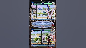 #arcadegames #kof #kof2002 #retrogaming Leona desperation move vs max dm