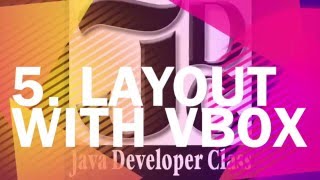 5 Layout with VBox