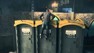 Quantum Break - Library Chase: Jumping & Climbing, Focus Timing Tutorial, Clear Cafeteria of Enemies