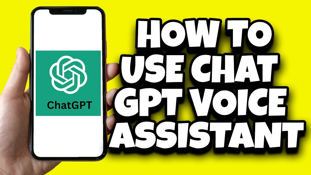 How To Use ChatGPT Voice Assistant On Mobile | ChatGPT Whisper - YouTube