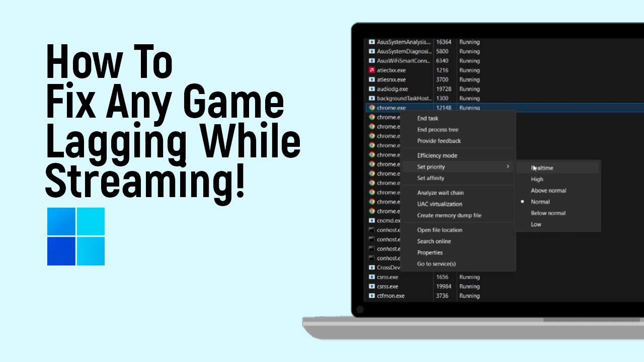 How to Fix Any Game Lagging While Streaming on WIndows 11 [easy] - YouTube