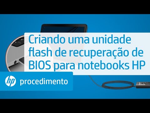 Vídeo: Como Selecionar Uma Unidade Flash USB Na BIOS