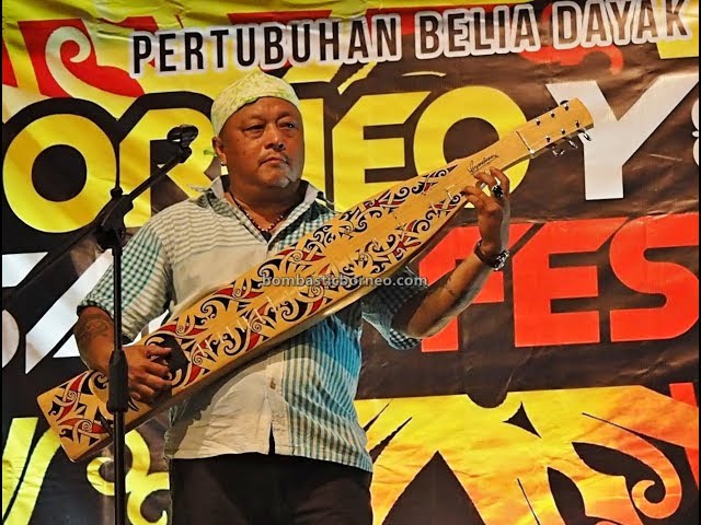 Borneo Youth Sape Festival 3: Solo Performance by Desmond, Eugene, Julien and Feri 婆罗洲吉他砂拉越沙贝音乐节 class=