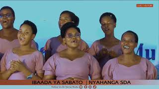 SHUUHUDIA WIMBO WA ROJOROJO WA NYAHANGA SDA CHOIR ULIVYOIMBWA KWA UMARIDADI WAKE