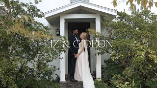 Liz & Gideon // 9.30.23 Intimate outside wedding