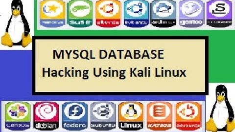 how to hack mysql db of vulnerable website using kali linux