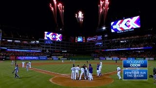 Odor Blasts Walk-off Homer To Center In 9th Odor Blasts Walk-off Homer To Center In 9th