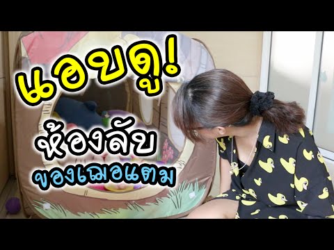 Peek into Chertam's secret room | Pooh Bear House | Mae Pupe Chertam Tam Story