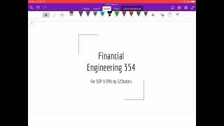 Feasible Sets And Efficient Frontiers