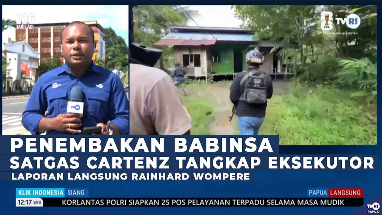 SATGAS DAMAI CARTENZ TANGKAP EKSEKUTOR PENEMBAKAN BABINSA DI YAHUKIMO