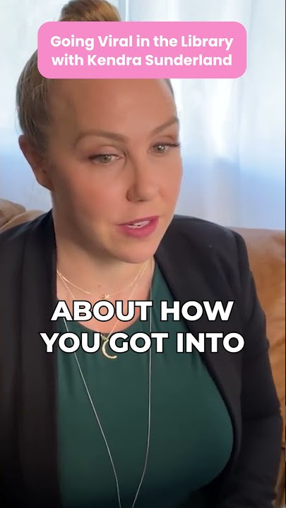 Going Viral in the Library with Kendra Sunderland #shorts