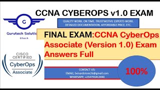 CCNA Cyber Ops (Version 1.0) – FINAL Exam Answers Full