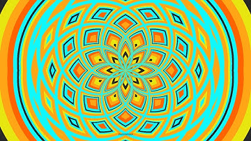 Creative Coding & Generative art | Symmetrical rose pattern 1/2