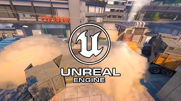 I remade the CS2 smokes in Unreal Engine.