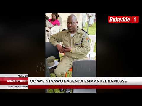 Agabuutikidde Abazigu Bakubye Aba Poliisi Babiri Amasasi Nebattako Omu Omulala Ataawa