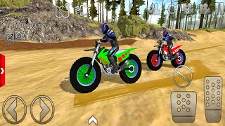 Wild Riding Motocross Game | Red Supercross Offroad Racing Best Android Bike Simulator screenshot 1