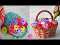 Top 5+ Amazing Flower Basket Cake For Cake Lovers and New Cake Decorations Today | Part 449