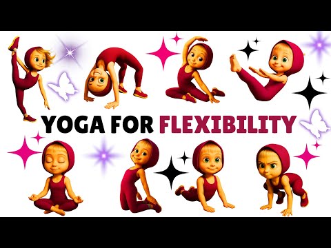 Lying Down Yoga For Kids Flexibility And Calmness Yoga For Children 
