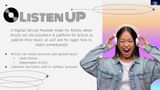 Dev10 Final Project Presentation: Listen Up Profile