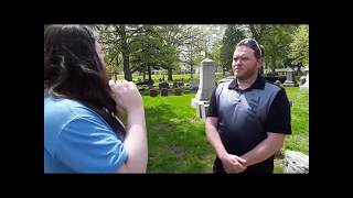 The Oddtrotter at Evergreen Memorial Cemetery
