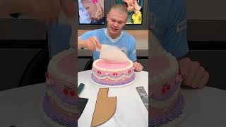 Haaland Couldnt Cut The Birthday Cake