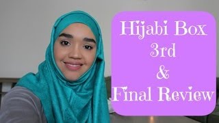 Hijabi Box 3 Month Review A Hijab Tutorial Using Pashmina Covering The Chest