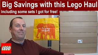 Big Lego Haul - Sales, Bargains & Discounts, including how I managed to get free Lego!