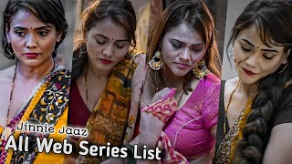 Jinnie Jazz Actres Web Series Name List | Samad Zone