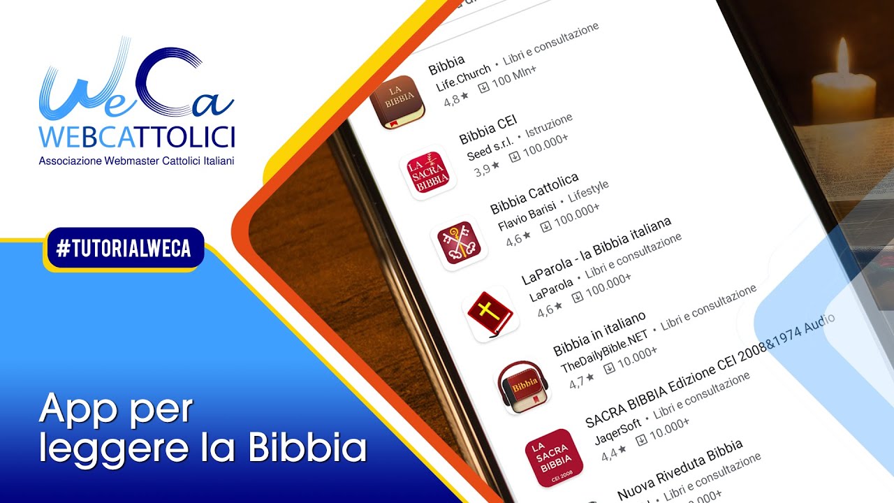 App per leggere la Bibbia: alcuni consigli preziosi - YouTube