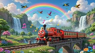 🚂 Chhuk Chhuk Rail Chali | छुक छुक रेल चली | Fun Train Song for Kids | Kakkaa Rhymes