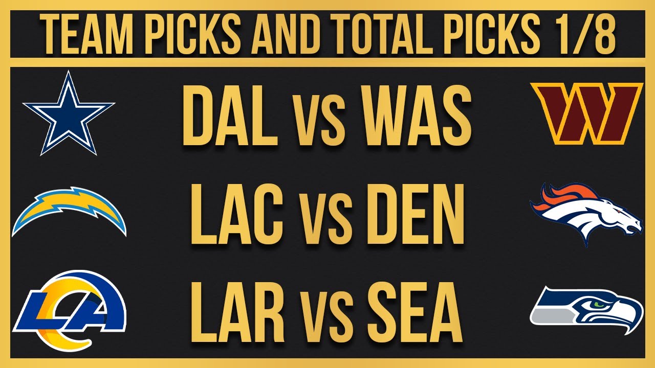 FREE NFL Picks Today 1/8/23 NFL Week 18 Picks and Predictions YouTube