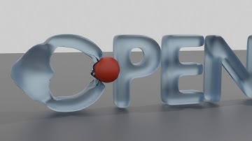 Blender 2.8 - Liquid Text Animation