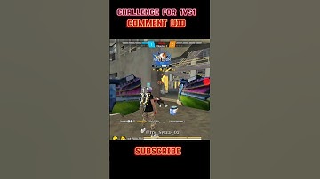 Open Challenge for 1vs1 #freefireshorts #shorts #viralshorts