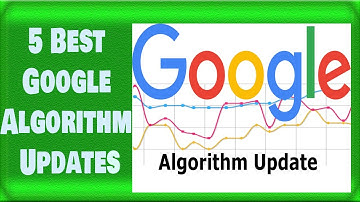 Top 5 Google Algorithms Related To SEO | Panda, Penguin, Hummingbird,  & RankBrain !How Rank content