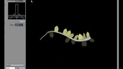 LightWave 9 FiberFX- Strand Modeler- Leaves