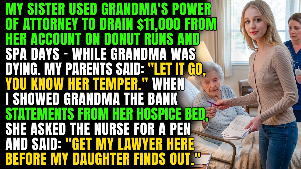 Ce samedi-là, je suis arrivée chez ma grand-mère à 7h40. Sa voiture n'était pas dans l'allée. La porte n'était pas verrouillée. Je l'ai trouvée dans son lit d'hospice, seule, les draps mouillés,...