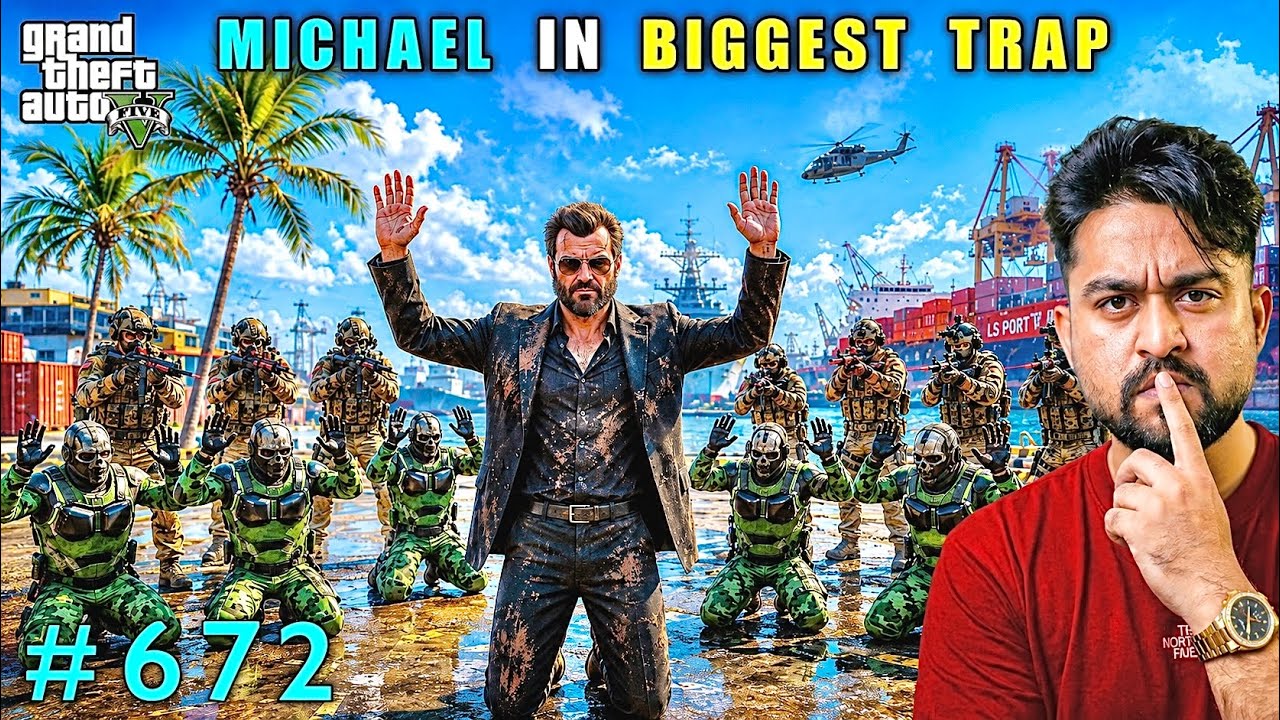 Michael Caught In The Big Mafia’s Trap | Gta 5 Gameplay #672