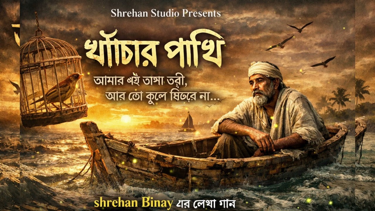 খাঁচার পাখি | Khachar Pakhi | Shrehan Binay | New Bengali Baul Song 2026 | Shrehan Studios