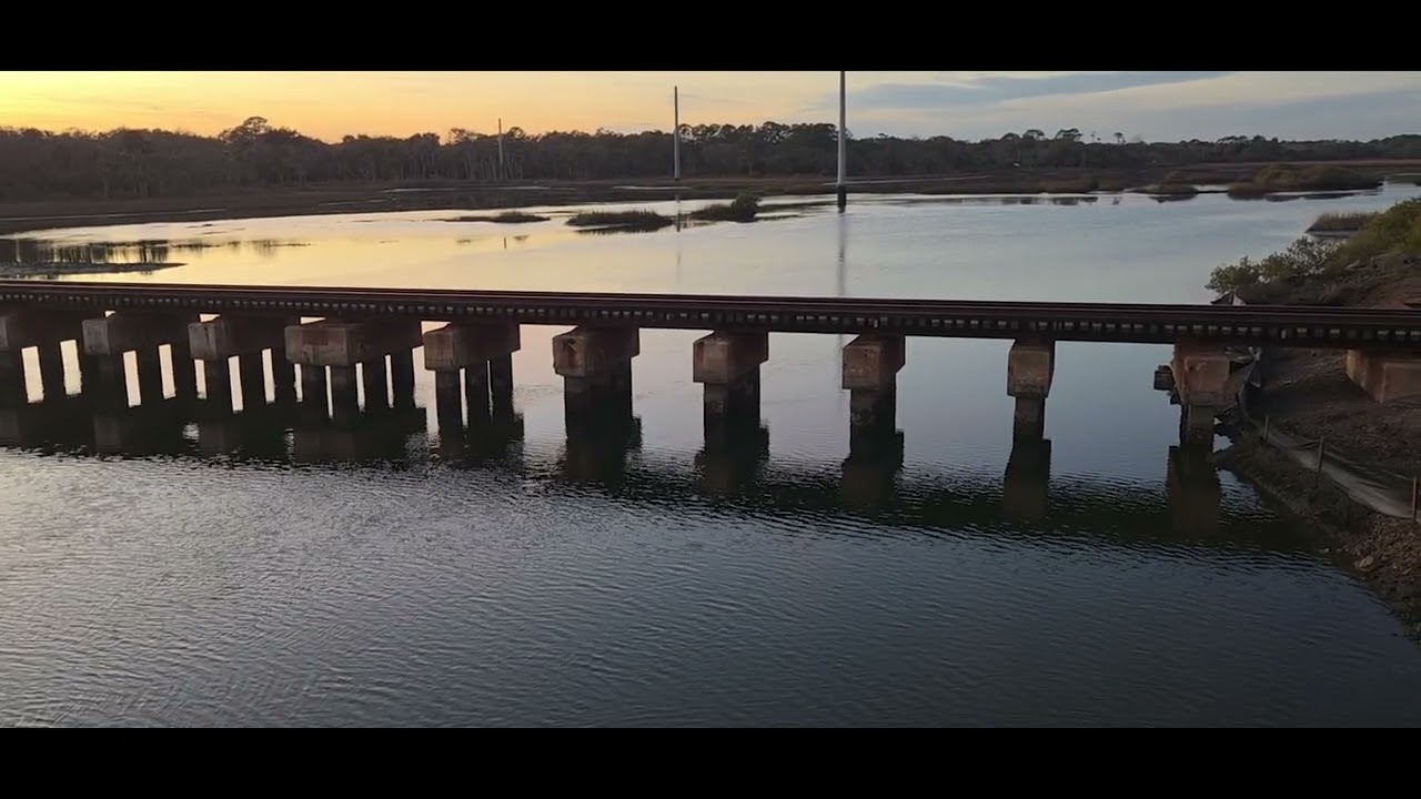 Major Bridge Work on the FEC + Trains