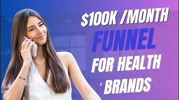 Our Exact $100k/mo Funnel Blueprint (for B2B Health & Wellness Brands)