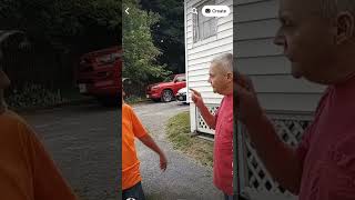 Old guys go at it😂 #trendingshorts