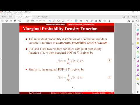 Joint & Marginal
