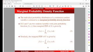 Joint & Marginal Probability Density Functions With Solved Examples & Exercise|| Tutorial 4 (B)