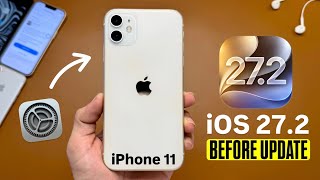 iOS 27.2 - Check These 5 Things Before Updating iPhone 11