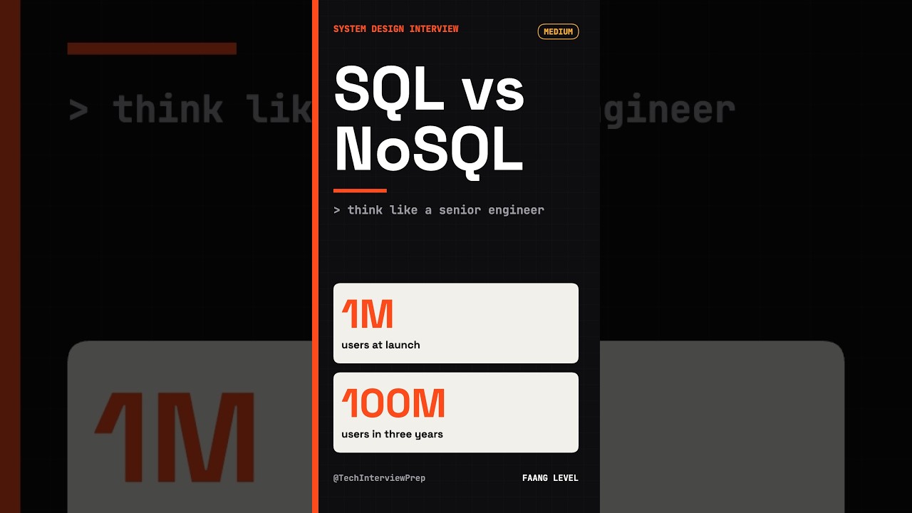 SQL vs NoSQL: How to Choose - YouTube