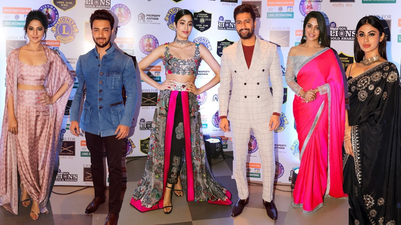 Lions Gold Awards 2019 | Full Event | Jennifer, Aayush Sharma, Dipika, Jhanvi, Mouni Roy